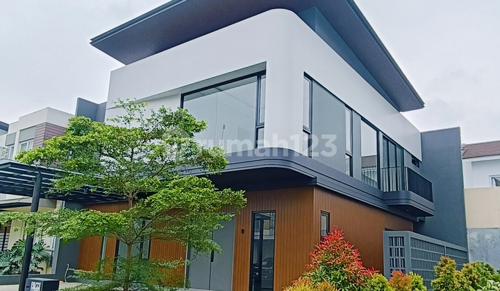 Rumah Baru Hoek Cantik Manis Nyaman Di The Eminent Bsd