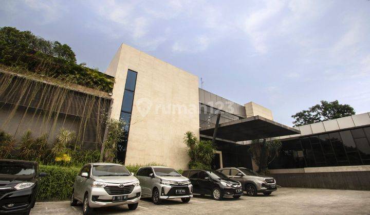 Dijual Tanah Dan Bangunan Kantor, di Tepi Jalan Dekat Taman Tekno X Bsd