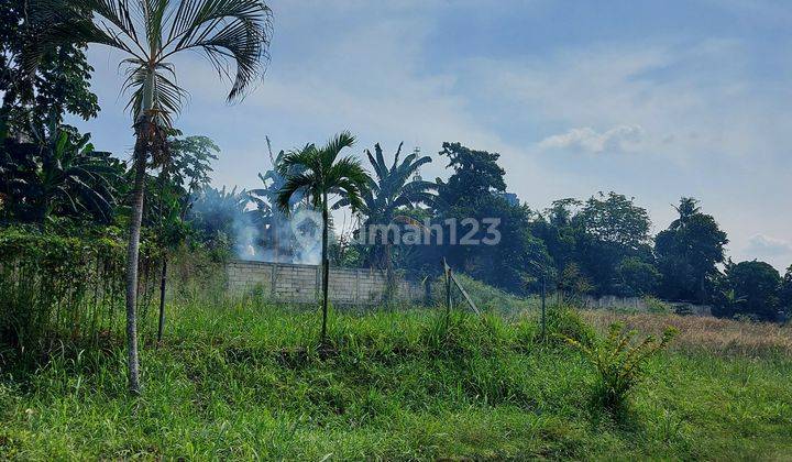 Tanah Kosong cocok untuk townhouse lokasi dengan jalan raya Depok 2