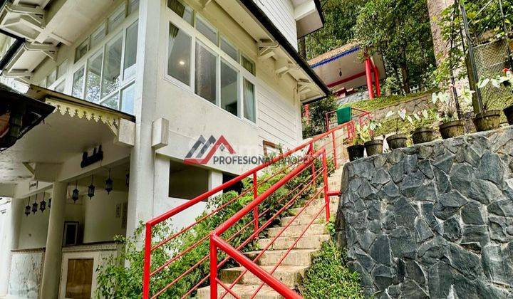 Villa Siap Huni Furnished Udara Dingin View Gunung Di Megamendung 1