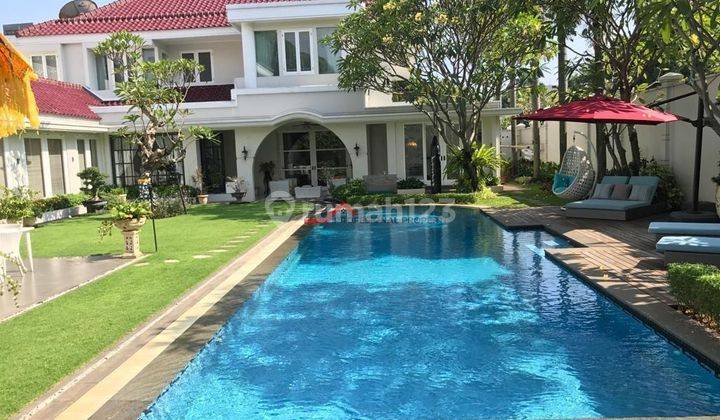 Rumah Mewah Halaman Luas Harga Menarik Di Permata Hijau Jakarta 1