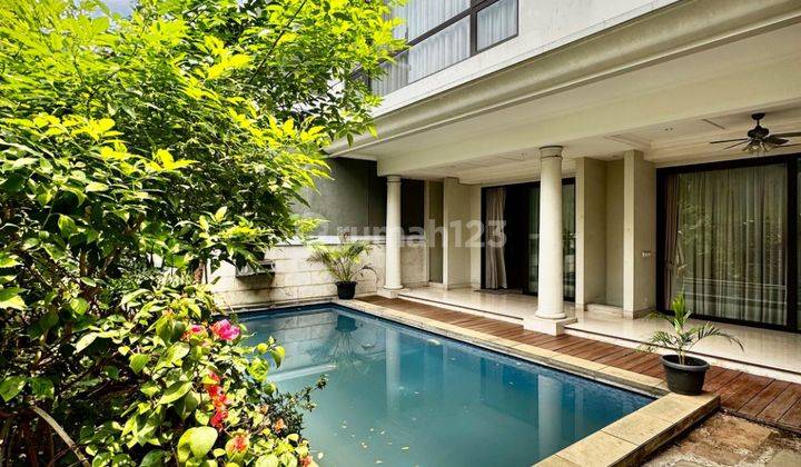 Rumah Mewah Bangunan Baru Harga Menarik Dekat Senayan Sudirman 1