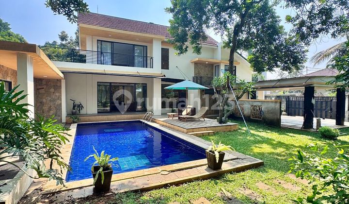 Rumah Tropical Resort Siap Huni Area Jagakarsa Jakarta Selatan