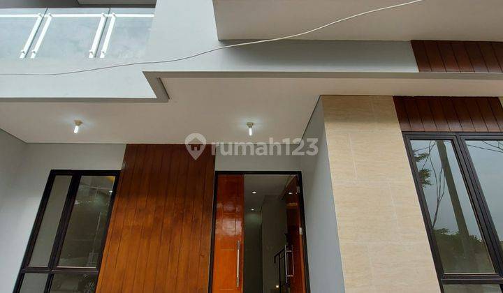 rumah baru minimalis modern di bintaro sektor 2 area dekat stasiun 27