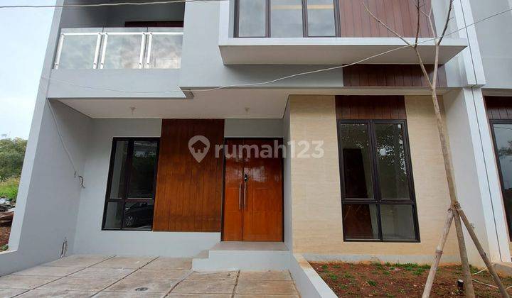 rumah baru minimalis modern di bintaro sektor 2 area dekat stasiun 40
