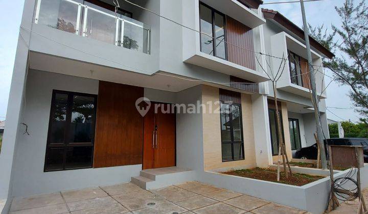 rumah baru minimalis modern di bintaro sektor 2 area dekat stasiun 41