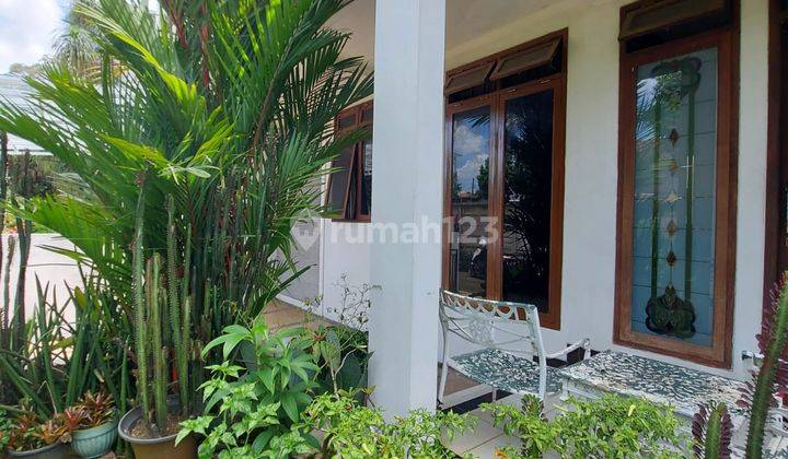 rumah asri dalam komplek yang tenang di veteran pondok pinang area 8