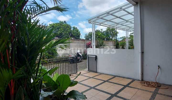 rumah asri dalam komplek yang tenang di veteran pondok pinang area 14