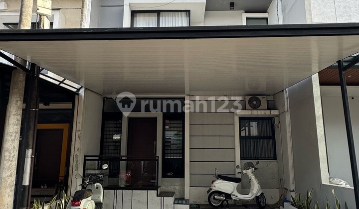 Rumah minimalis 2 lantai, bebas banjir dalam Cluster di Ciater-Serpong