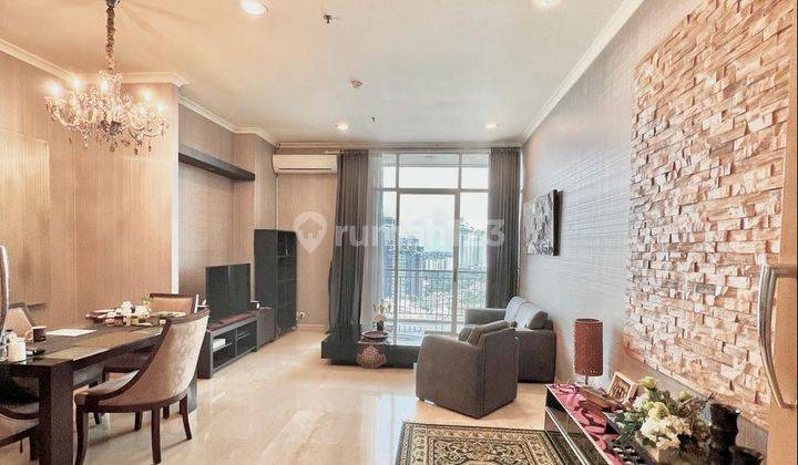 Murah !!! Apartemen Senayan Residences 3 Kamar Tidur Bagus Furnished 2