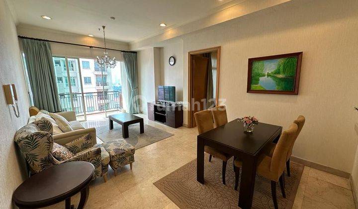 Apartemen Senayan Residences 1BR Private Lift Hadap Utara View Pool 2