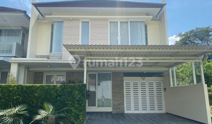 Dijual rumah modern minimalist citrland woodland