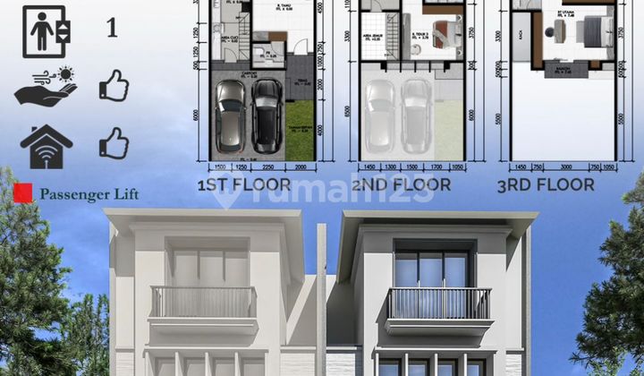 Jual 4 Unit Rumah Baru Gress Siap Huni Graha Famili Sby Barat 2