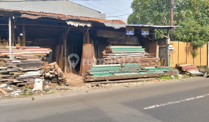 Dijual Bangunan Tanah Komersil untuk Usaha Dijalan Raya Bintaro 2