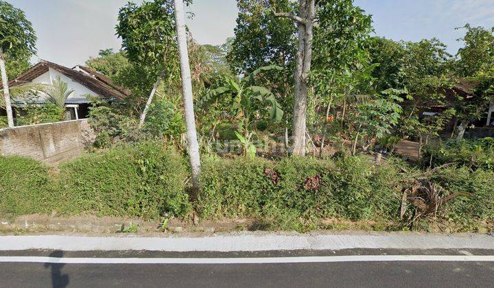 Dijual Tanah 10 Menit Kawasan Wisata Nanggulan Tepi Jalan Aspal  1