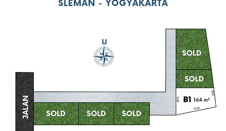 SHM Pekarangan, Timur Kampus Uii Jogja 1