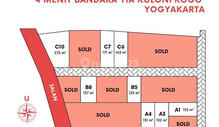 Dekat Bandara Yia Jogja, Cocok Untuk Investasi 1