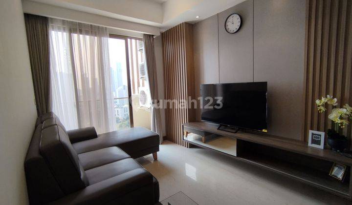 PET FRIENDLY, 2 BEDS, 1 BATH, HIGH FLOOR GOOD VIEW, MINIMALIS MODERN FURNISHED 1