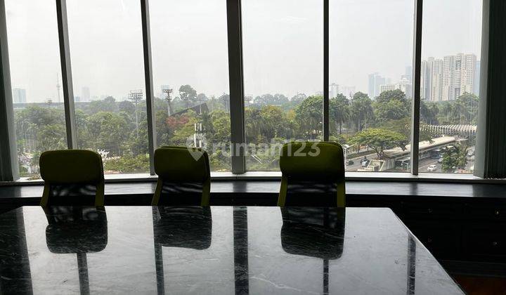 OFFICE SPACE MENARA SUDIRMAN, SIAP PAKAI, SEMI FURNISHED 2