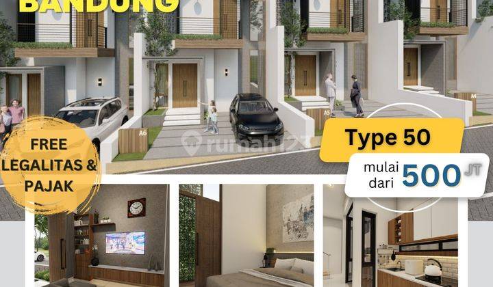 Rumah Tropis Modern Di Cipadung Cilengkrang 8 Menit ke Transmart 2