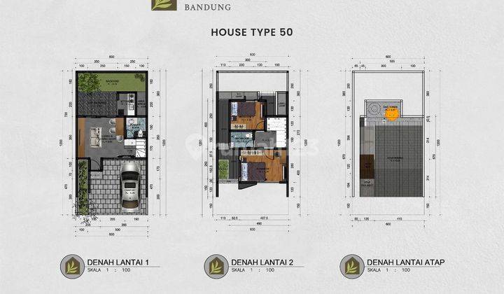 Rumah Baru Kontemporer Di Ciwaruga 7 Menit ke Polban Gegerkalong 2