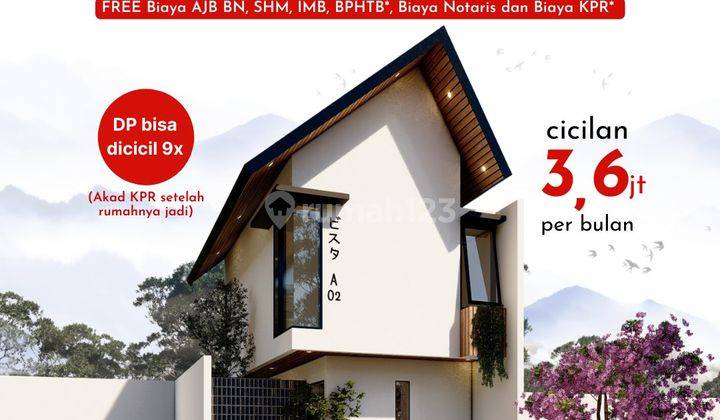 Rumah Baru Ala Japanese Dalam Cluster Di Cihanjuang 3Menit Polban 2