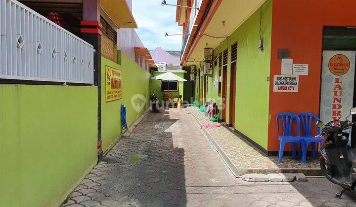 Kosan 2 Lantai Terisi Penuh Dan Kios Jalan Utama Taman Sari 2