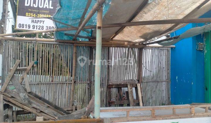 Lahan Strategis Jalan Bojonegara Depan Perumahan Pesona Cilegon 3