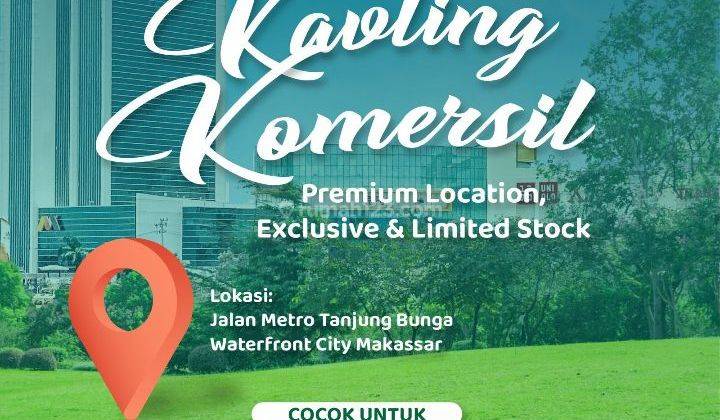 Di jual Tanah kavling poros jalan makassar 1