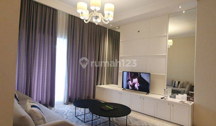 Dijual 3br fully furnish Poins Square Apartemen, jalan kaki ke MRT 2