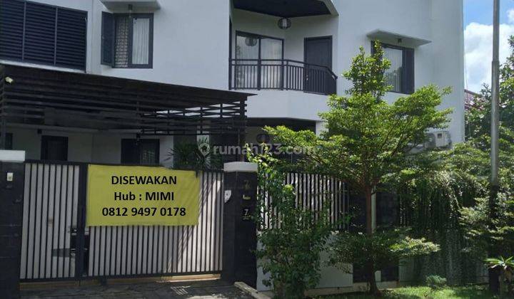 Rumah Disewakan Fully Furnished Ada Kolam Renang Di Cinere Mas, Jakarta Selatan 1