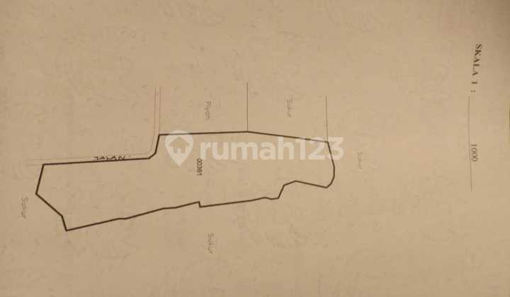 Dijual Tanah Luas di Bogor Pasir Tanjung, Tanjungsari  