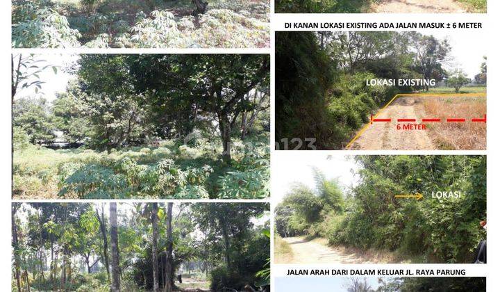 Dijual Tanah di Parung bogor 1