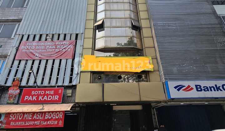 For Sale 5-Story Shophouse - Gunung Sahari Raya, Central Jakarta