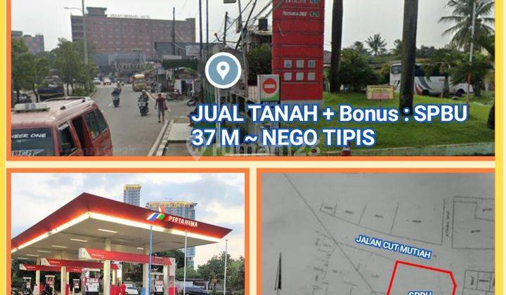 Dijual Tanah Bonus Spbu, Strategis, Bekasi 1