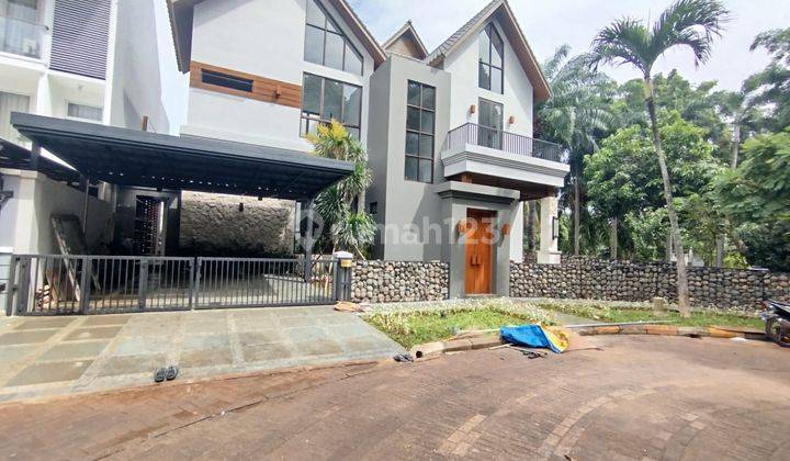 DIJUAL RUMAH  SANGAT BAGUS PUSPITA LOKA BSD-4 KAMAR TIDUR POSISI CUL DE SAC SIAP HUNI 1