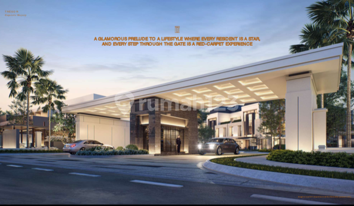 For Sale New Luxury 3-Story Tresor House in BSD City With Elevator and Spa Garden. 2