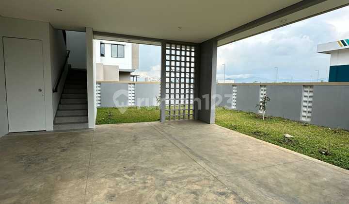 Front of Clubhouse, Side and Back Garden, At Podomoro Park Bandung