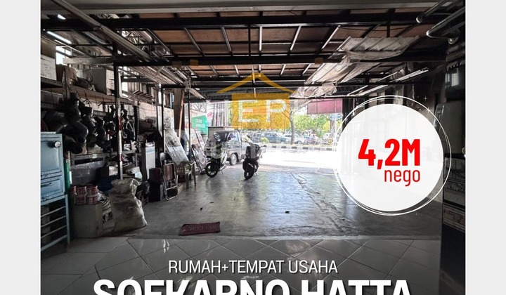 Rumah dan Tempat Usaha di Soekarno Hatta Semarang 1