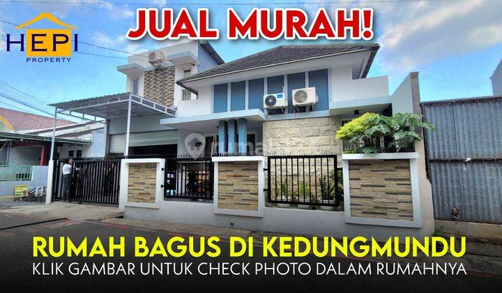 Rumah Bagus 2 Lantai di Kedungmundu SHM Hadap Utara 1