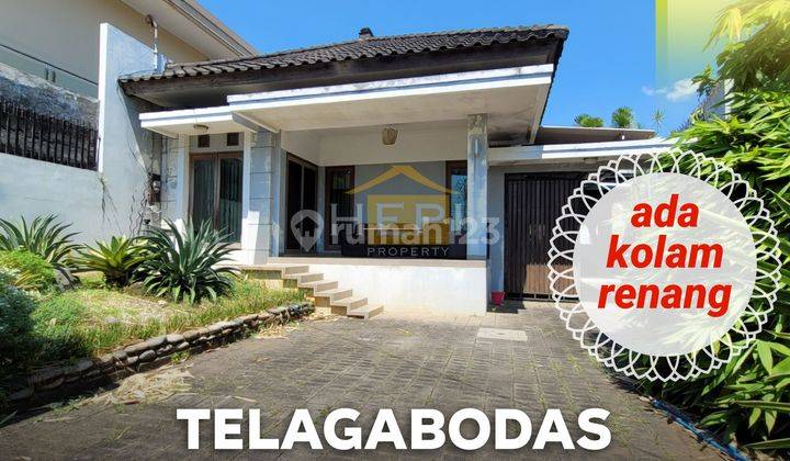 Rumah di Telaga Bodas Raya Ada Kolam Renang SHM Hadap Utara 2