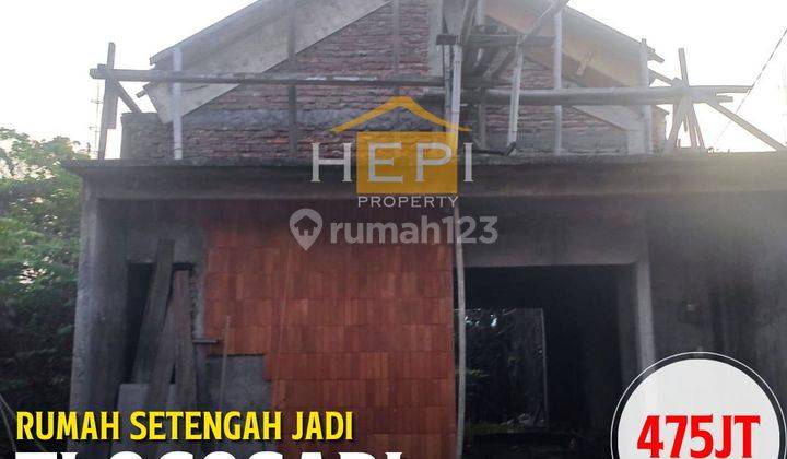 Rumah Setengah Jadi di Dolog Pedurungan Semarang 1