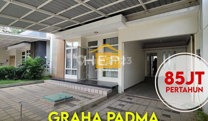 Rumah di Graha Padma Semarang. Cluster, keamanan 24 jam. 
 1