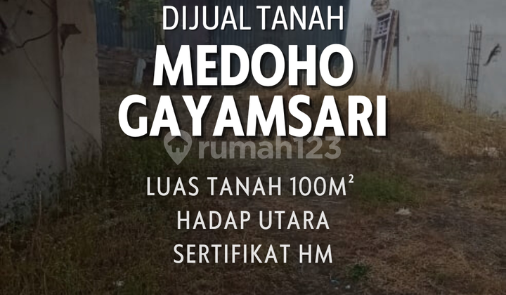 Land in Medoho, Gayamsari, East Semarang. 1