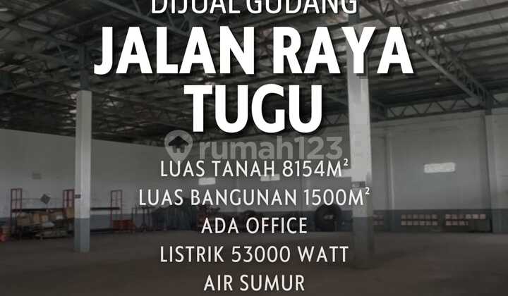 Gudang di Jalan Raya Tugu Semarang Barat 1