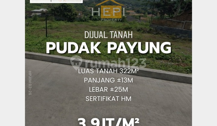 Tanah Kavling Jalan Semi Raya Pudaksari Pudak Payung Banyumanik 1