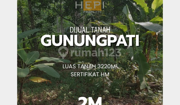 Wide Land in Upper Gunungpati Semarang 1