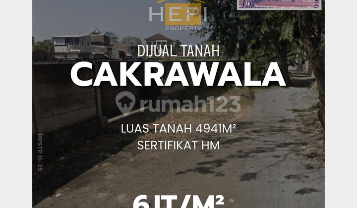 Tanah luas dekat Bandara di Cakrawala Semarang Barat 1