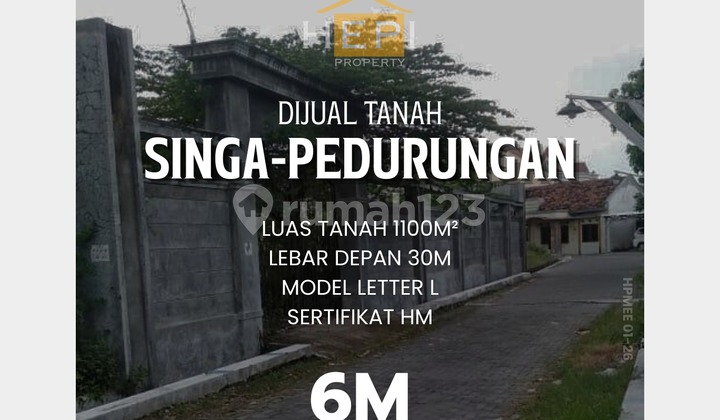 Tanah di Singa Pedurungan Semarang Timur 1