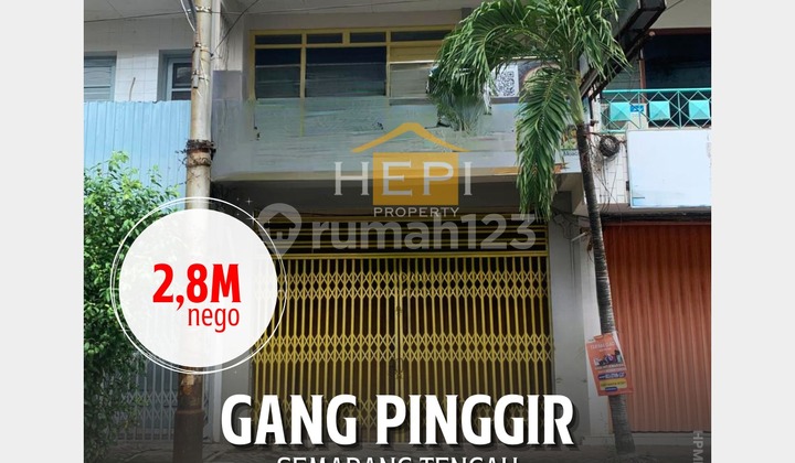 Ruko 2 Lantai di Gang Pinggir Semarang Tengah 1